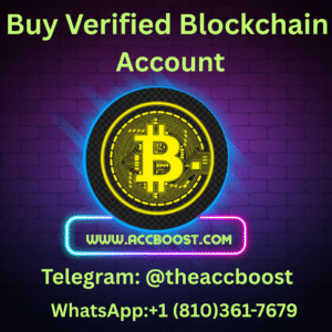 Buy Verified Blockchain Account
