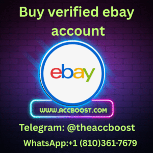 Buy verified ebay account