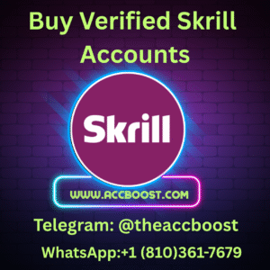 Buy Verified Skrill Accounts