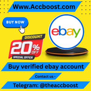 Buy verified ebay account